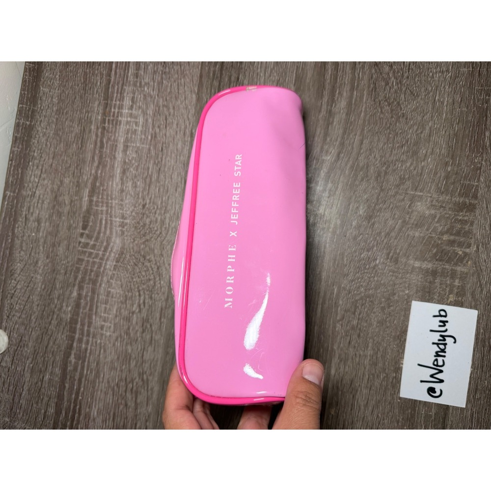Morphe x Jeffree Star Makeup Bag Cosmetic/Pencil Pouch Patent Pink